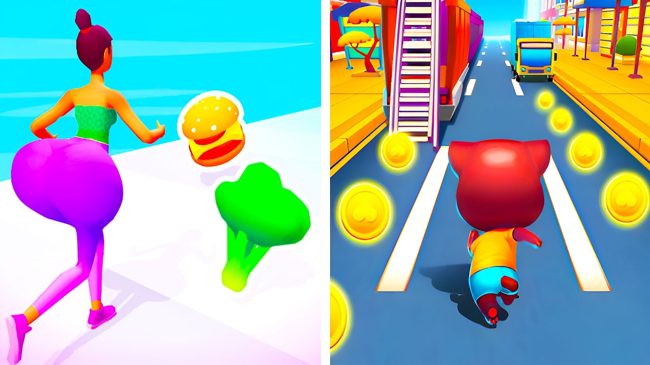Twerk Race 3D VS Cat Runner 💃🐱 All Levels Max Update Walkthrough Mobile NEW Gameplay T3RX