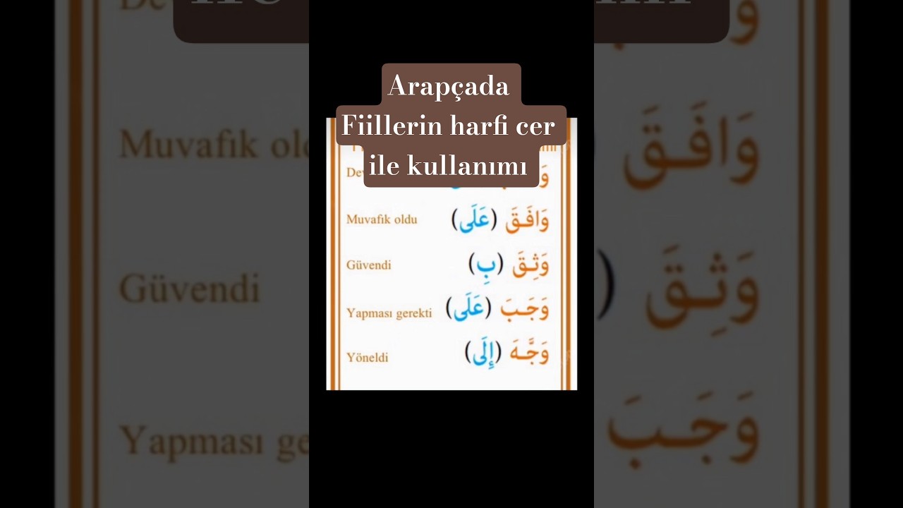 #arapçada
