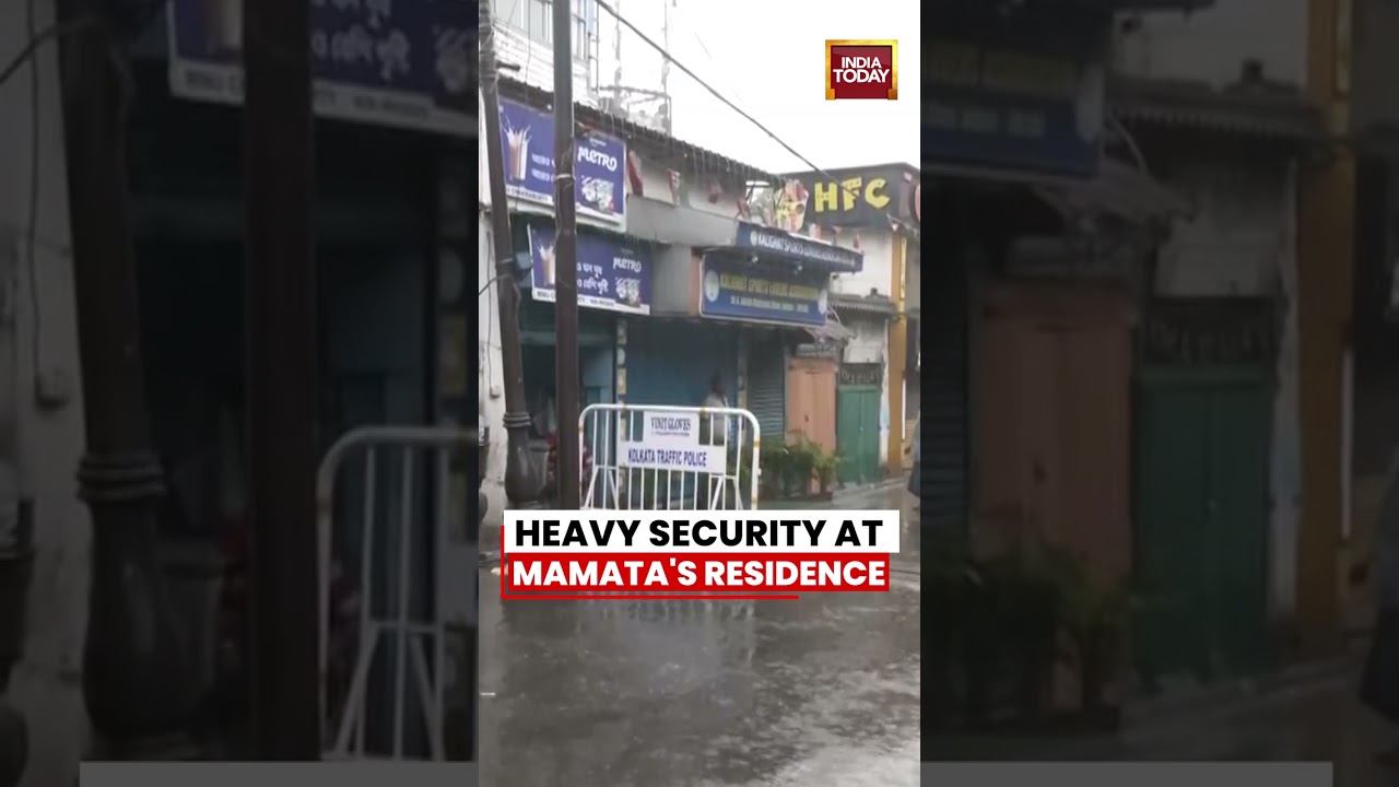 Bengal News: Security Deployed Outside Mamata Banerjee&rsquo;s Residence Ahead of Baruipur Visit #bengal