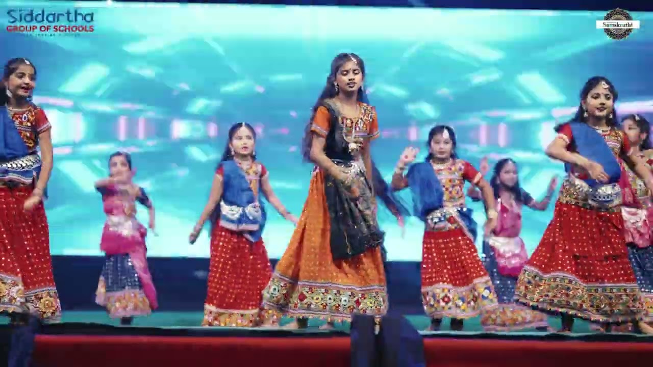 SAMSKRUTHI 2026 | Day 2 - Grade 4 students performed Garba Dance : BNR Campus.
