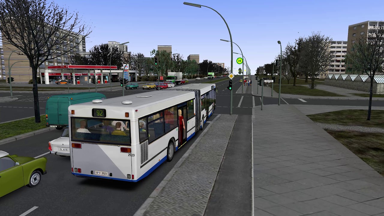 OMSI 2 - Berlin Spandau - Line 92 - Man NG212 VOITH (RTX 3060 TI)