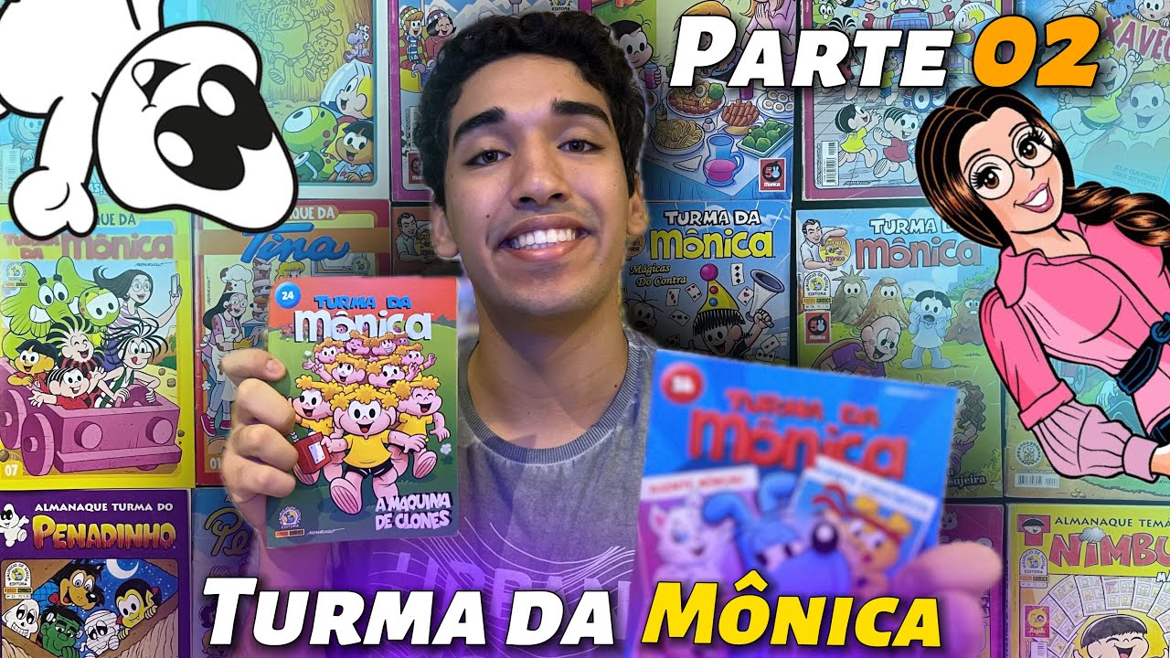 É a vez dos Gibis da Turma da Mônica!! - Minha Coleção de Gibis da Turma da Mônica 02