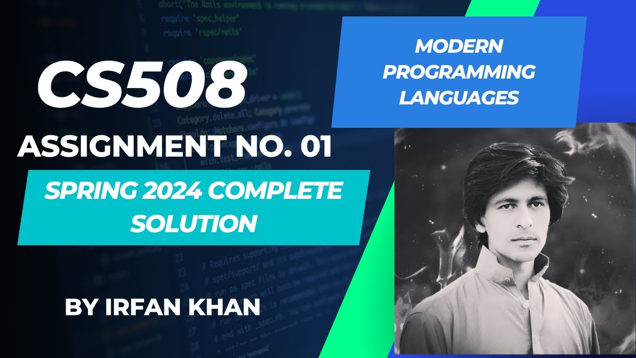 CS508 Assignment No 01 Spring 2024 100% Correct Complete Solution By Instructor Irfan Khan