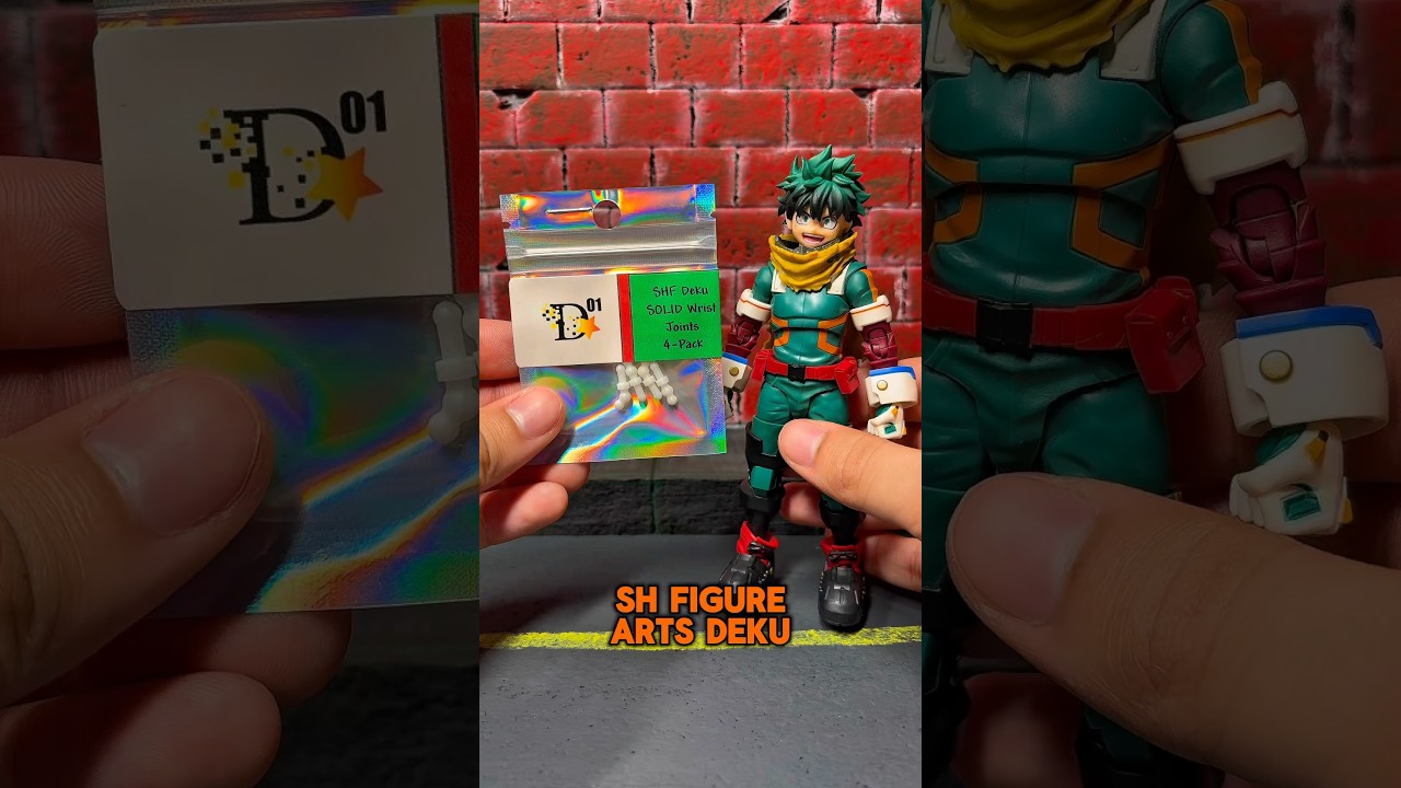 Fixing SH Figuarts My Hero Academia Deku Figure #figures #actionfigure #shfiguarts