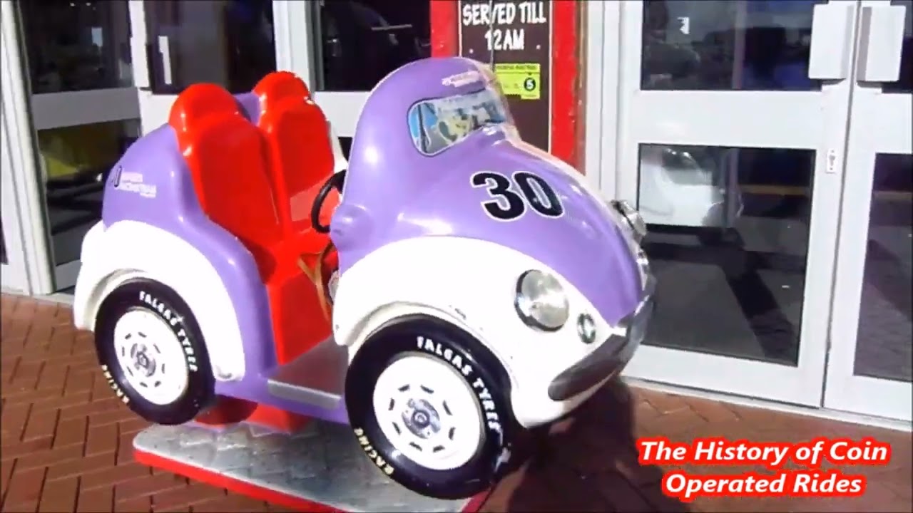 Детский аттракцион Falgas Coin Operated Racing Car 2010-х годов - Машинка Дэниелса