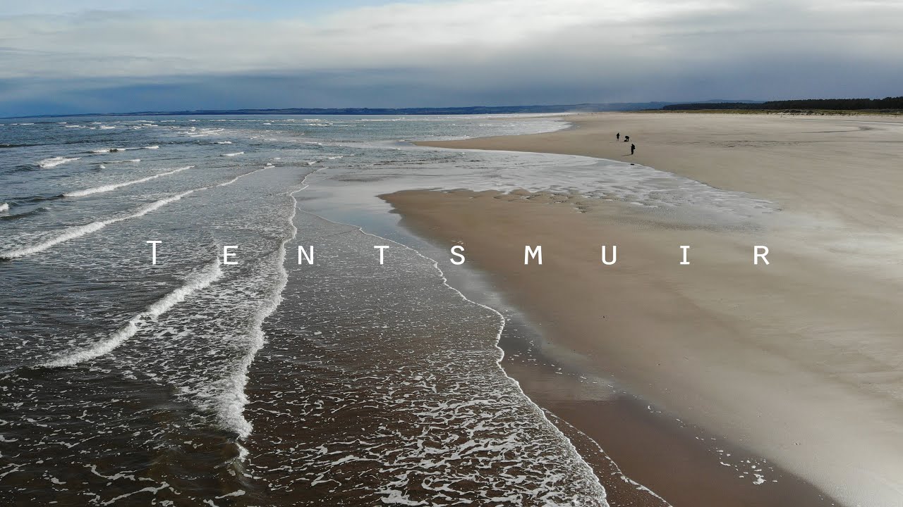 Tentsmuir Beach, Fife - 417hz Synth Music | Hypnotic Relaxation