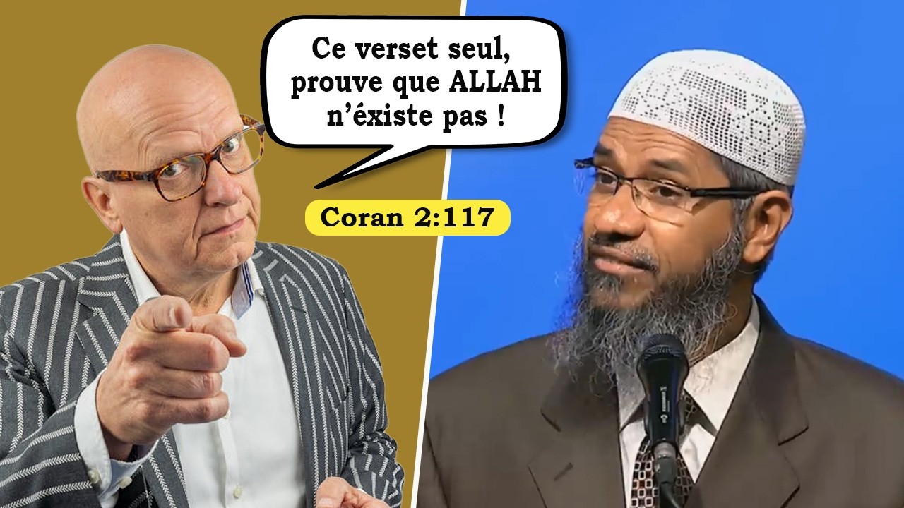 Un athée défie Zakir Naik sur l'existence de Dieu // Prouve-moi que Dieu existe !