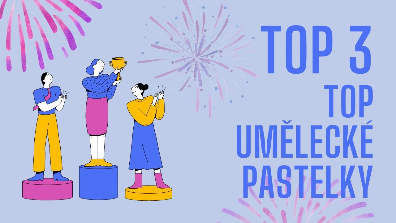 Top 3 - Top umělecké pastelky
