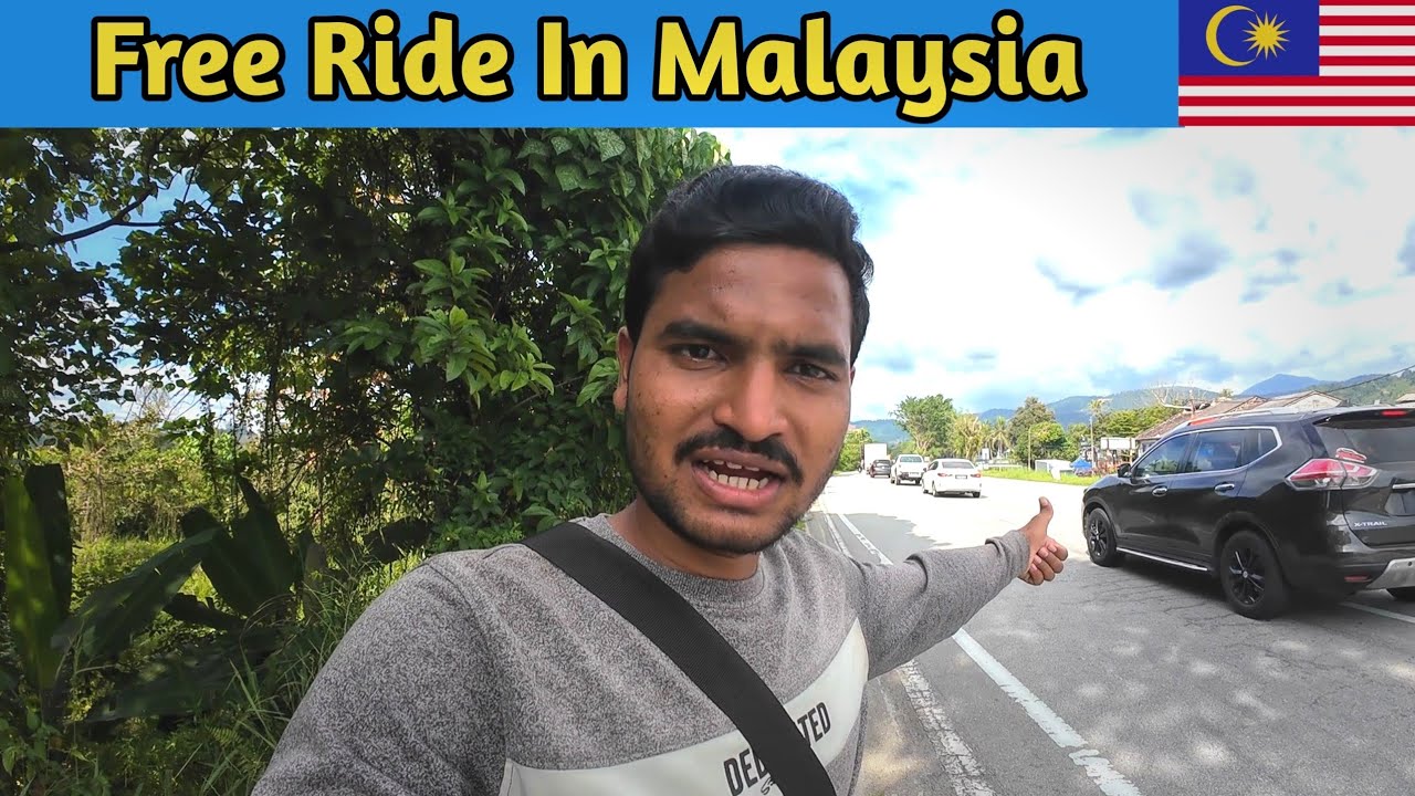 I Tried Hitchhiking in Malaysia | Bike Ride & Truck Ride
