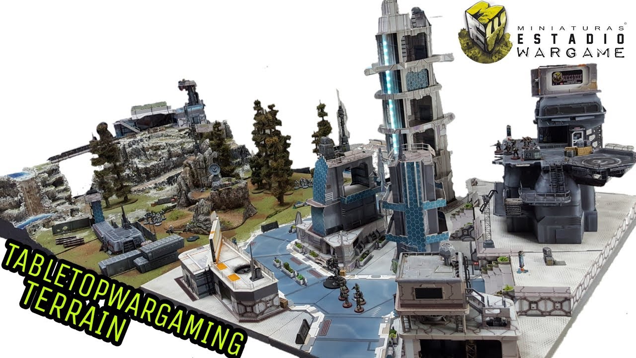 Sci Fi EPIC TERRAIN Tabletopwargaming STAR WARS legion , Infinity