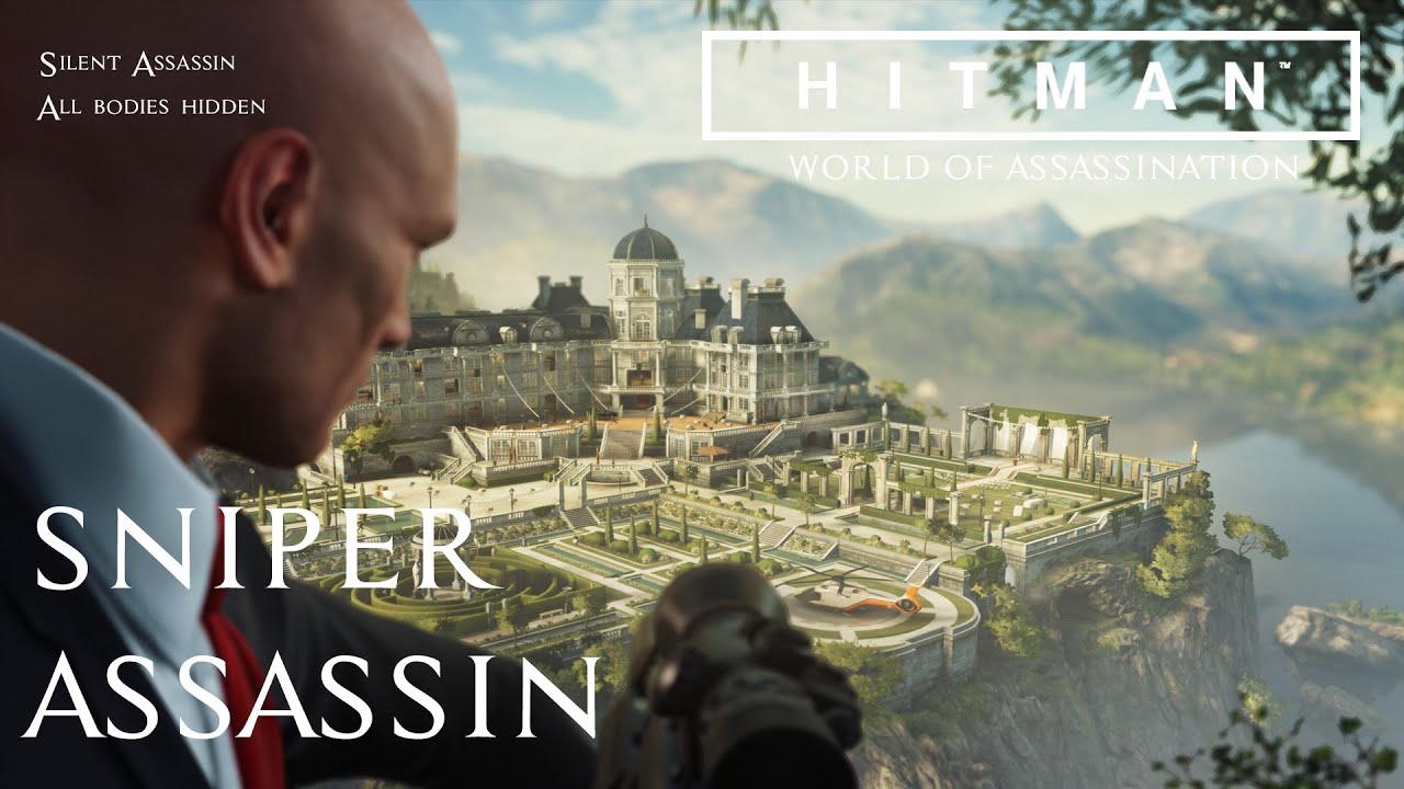 Hitman - Sniper Assassin - All 3 missions with Silent Assassin and all bodies hidden (No commentary)