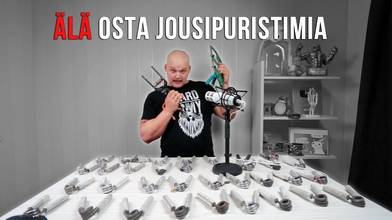 &Auml;l&auml; osta jousipuristimia | Puristusvoima
