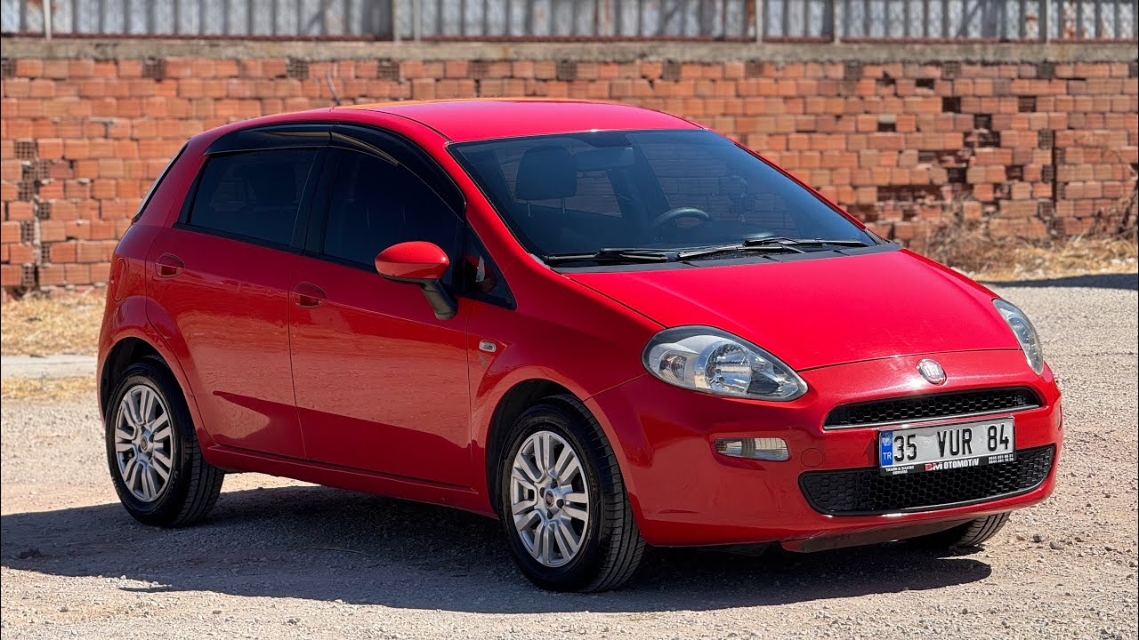 Fiat Punto 1.4 Popstar 110 Bin Km Dış Çekim Videosu 