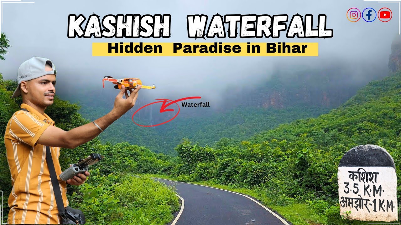 The Hidden Paradise of Bihar || Kashish Waterfall (Rohtas) || Traveller MishraJi