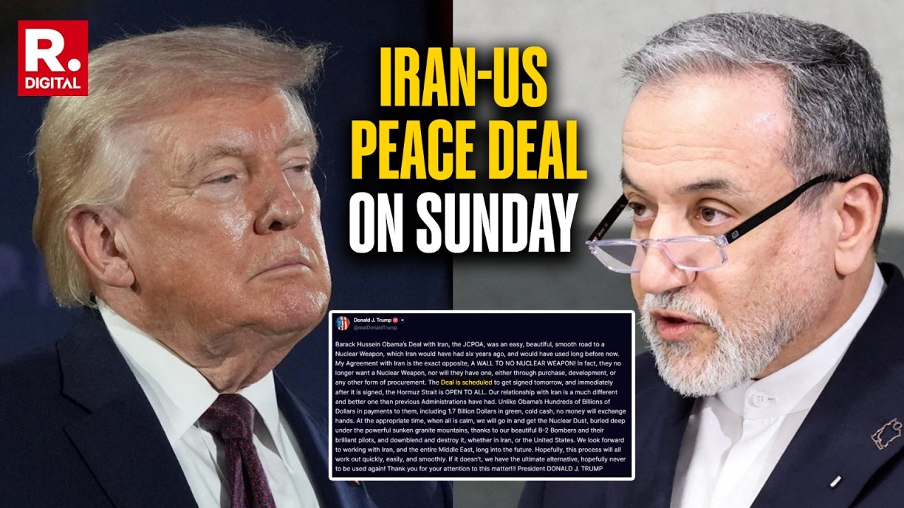 Iran US Peace Deal: President Donald Trump Shares Big Update