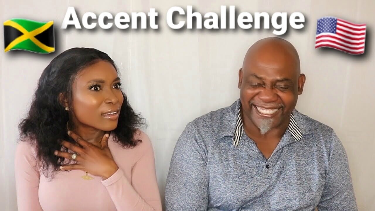 JAMAICAN VS AMERICAN ACCENT CHALLENGE | age gap couple