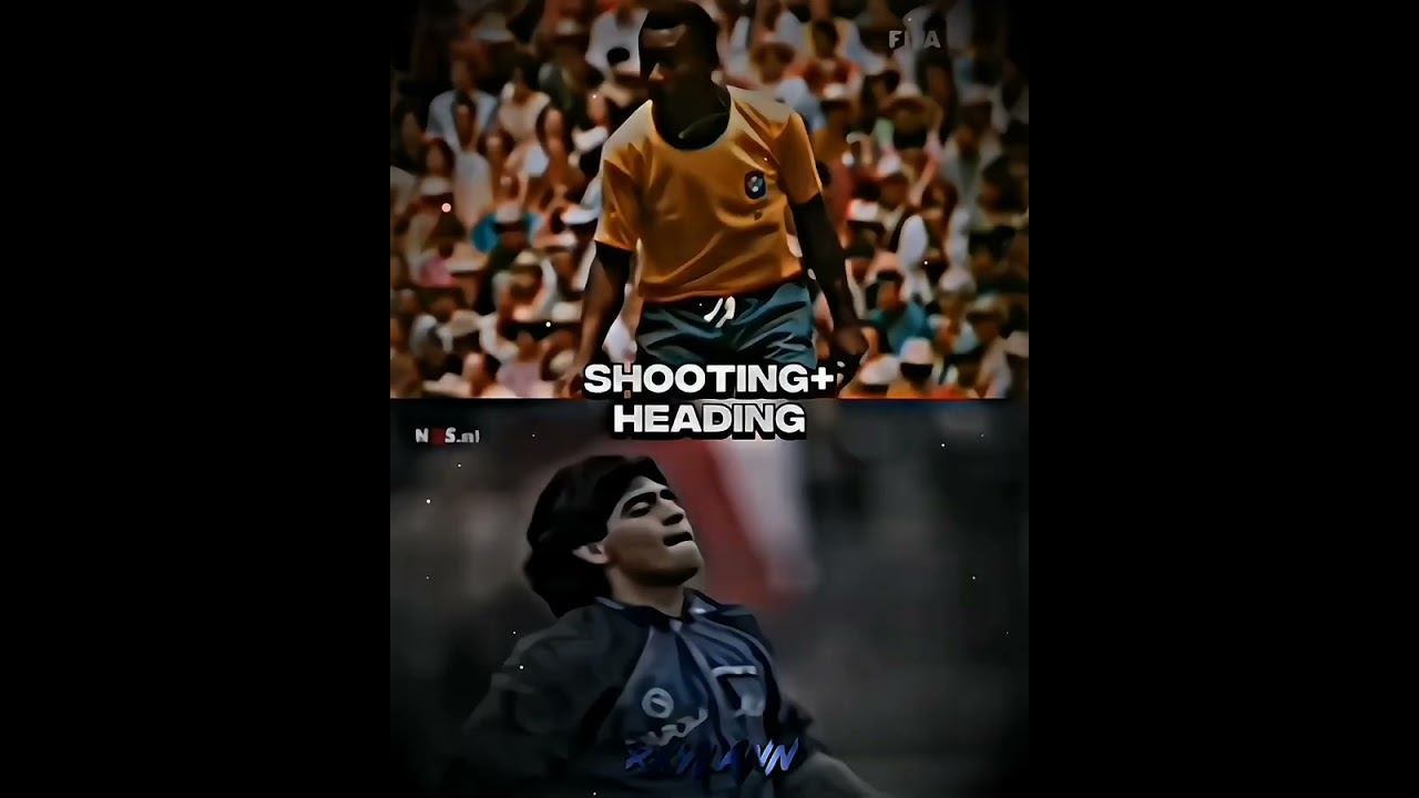 Pel&eacute; VS Maradona