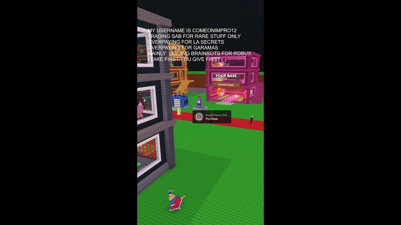 Steal a brainrot trading and pvp