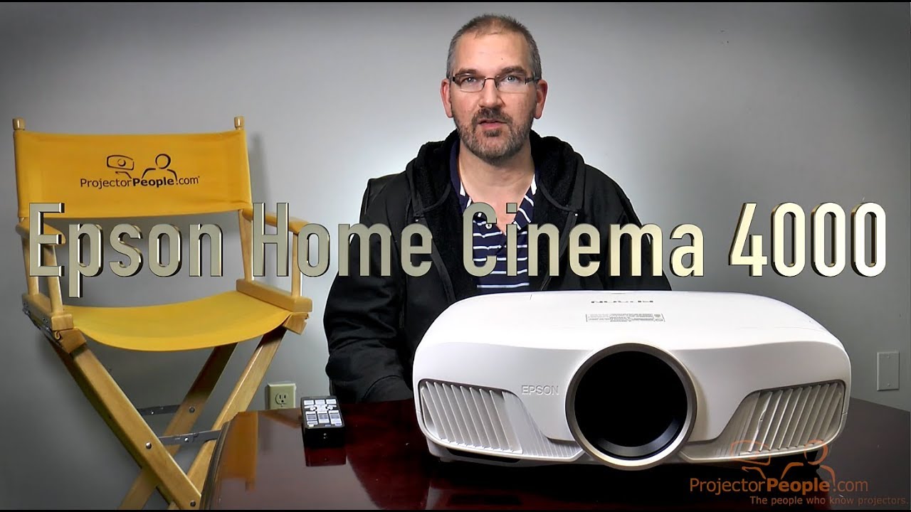 Epson Home Cinema 4000 3LCD Projector with 4K Enhancement