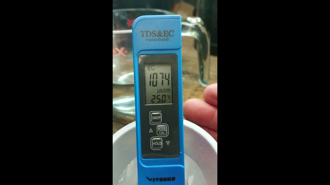 How to Calibrate the Vivosun TDS & EC Meter