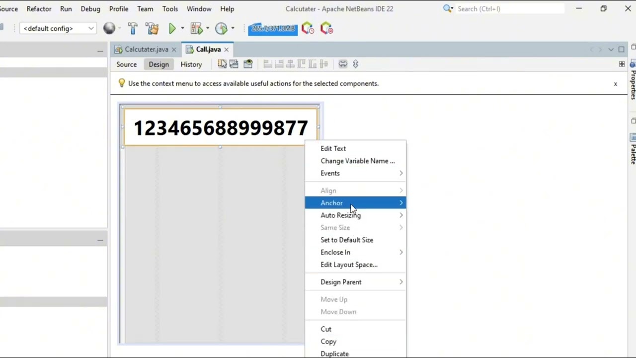 how to make a calculator in java netbeans part 1/3 #calculator