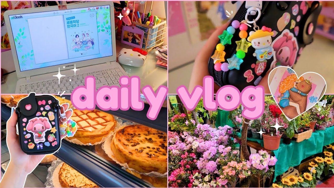 🌈 VLOG: festas das flores, estudos, selfcare, kdrama