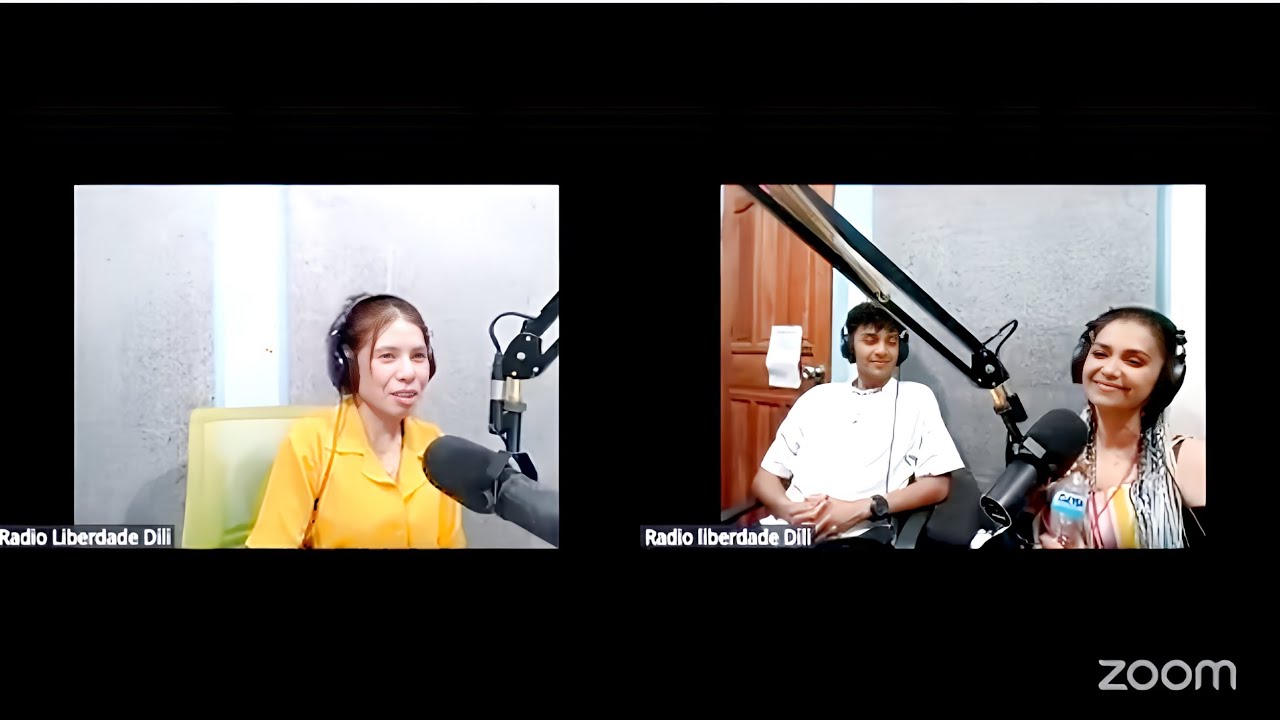 Entrevista -  Radio Liberdade, Dili Timor-Leste