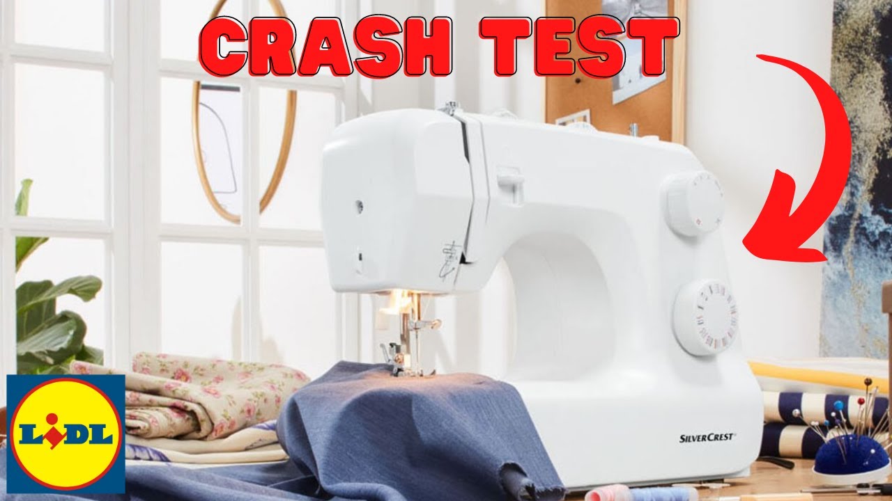 CRASH TEST MACHINE À COUDRE LIDL 2021