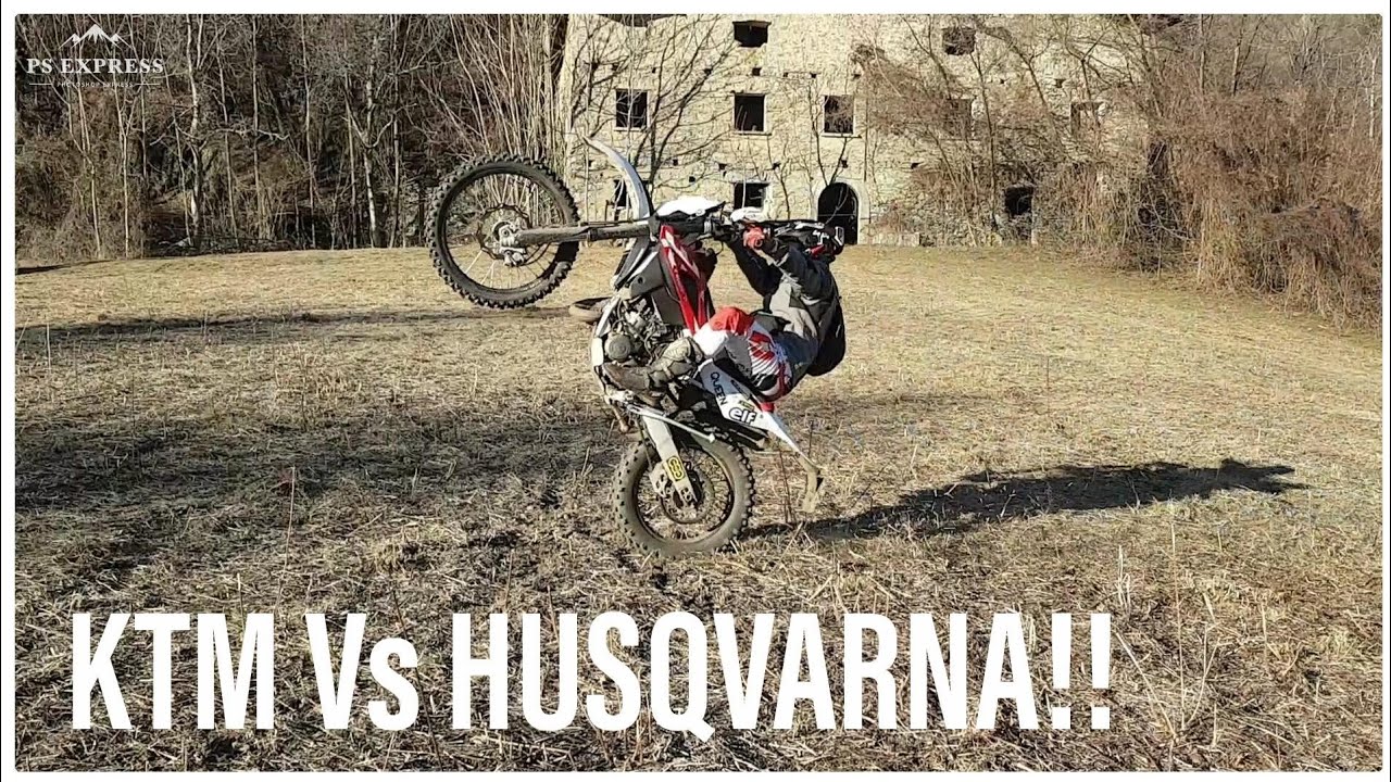 KTM EXC 125 & HUSQVARNA WR 125 ||ENDURO TRAINING