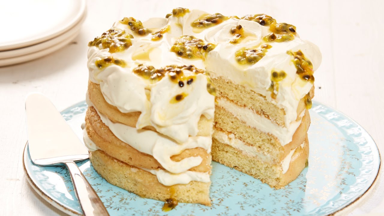 Kirsten Tibballs' Passionfruit Sponge
