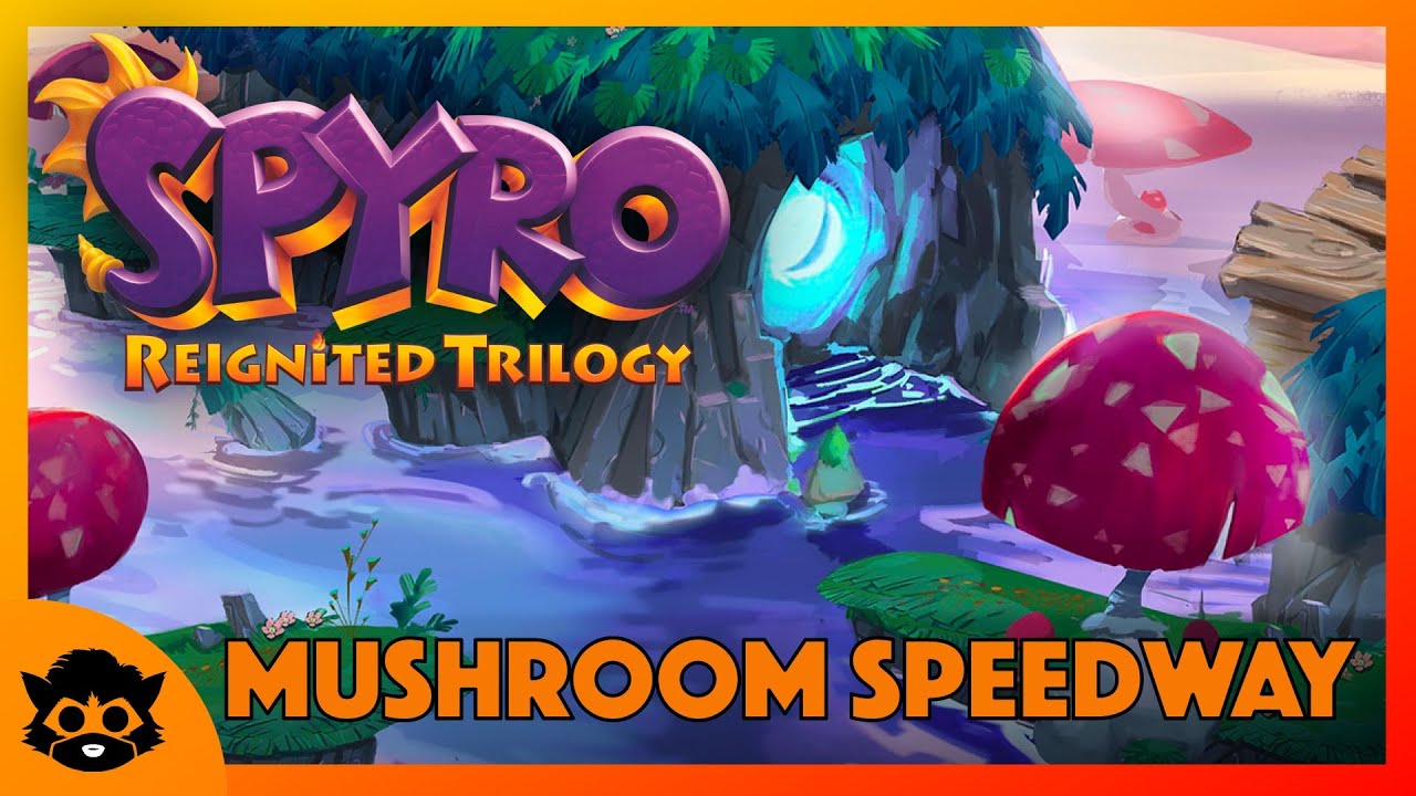 Spyro 3 (Reignited) | Part 7: Mushroom Speedway 100% (All Gems & Eggs)