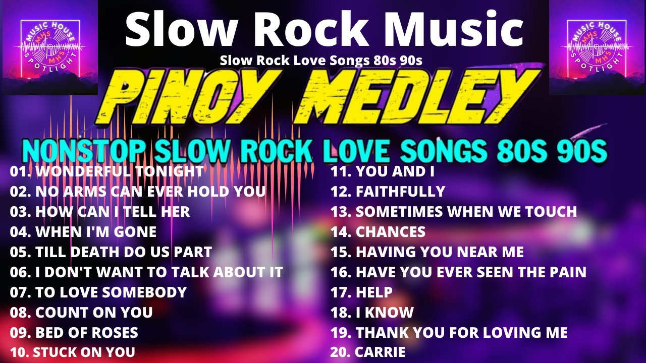 NONSTOP SLOW ROCK LOVE SONGS 80S 90S 🎧 MGA LUMANG TUGTUGIN NOONG 90S 🎤🎧BEST LUMANG TUGTUGIN🎧