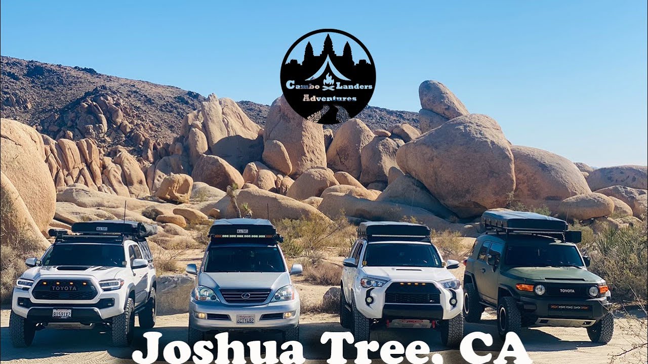 Joshua Tree, CA (Pinkham Canyon Trail) Overlanding Trip. 