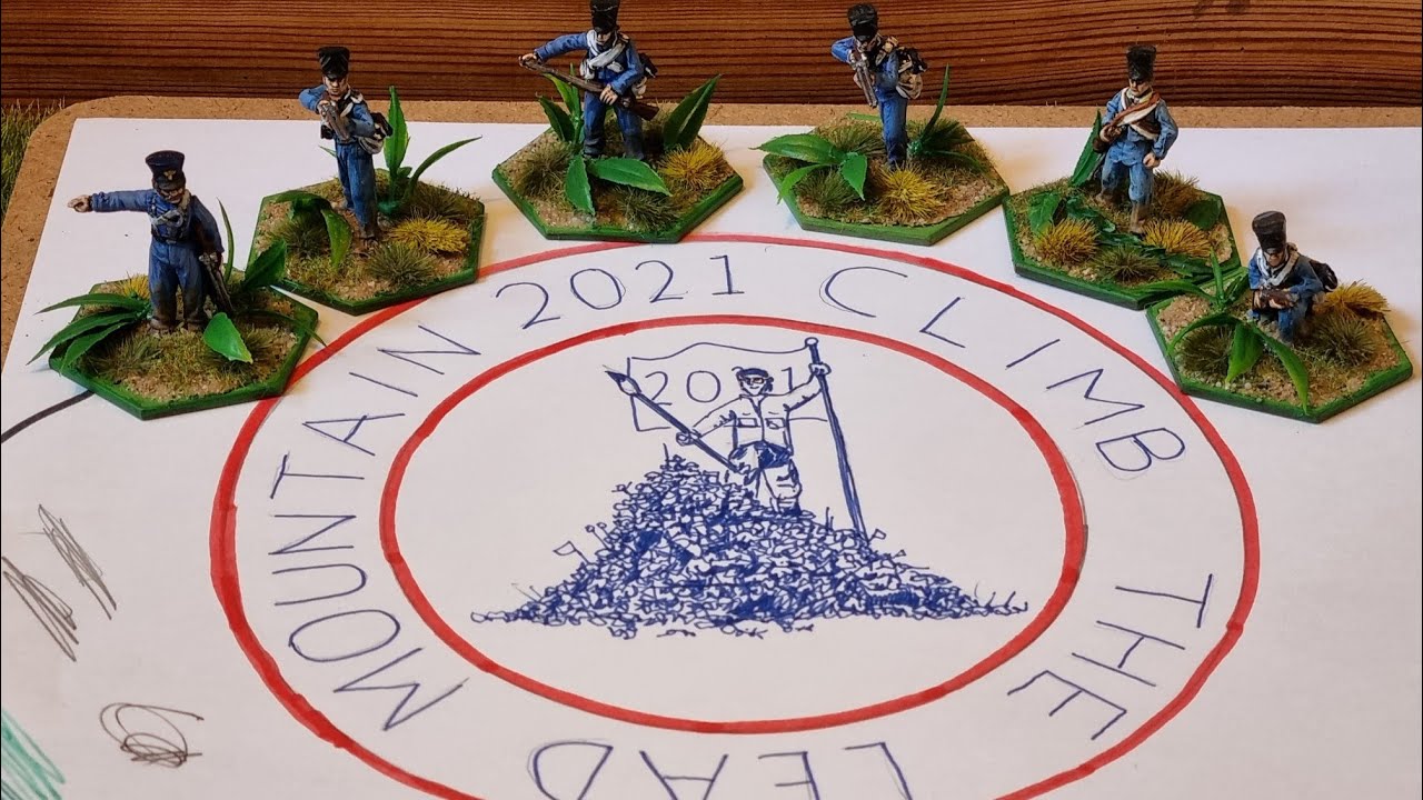painting table update 10mm pendraken Napoleonics and more lead mountain project.