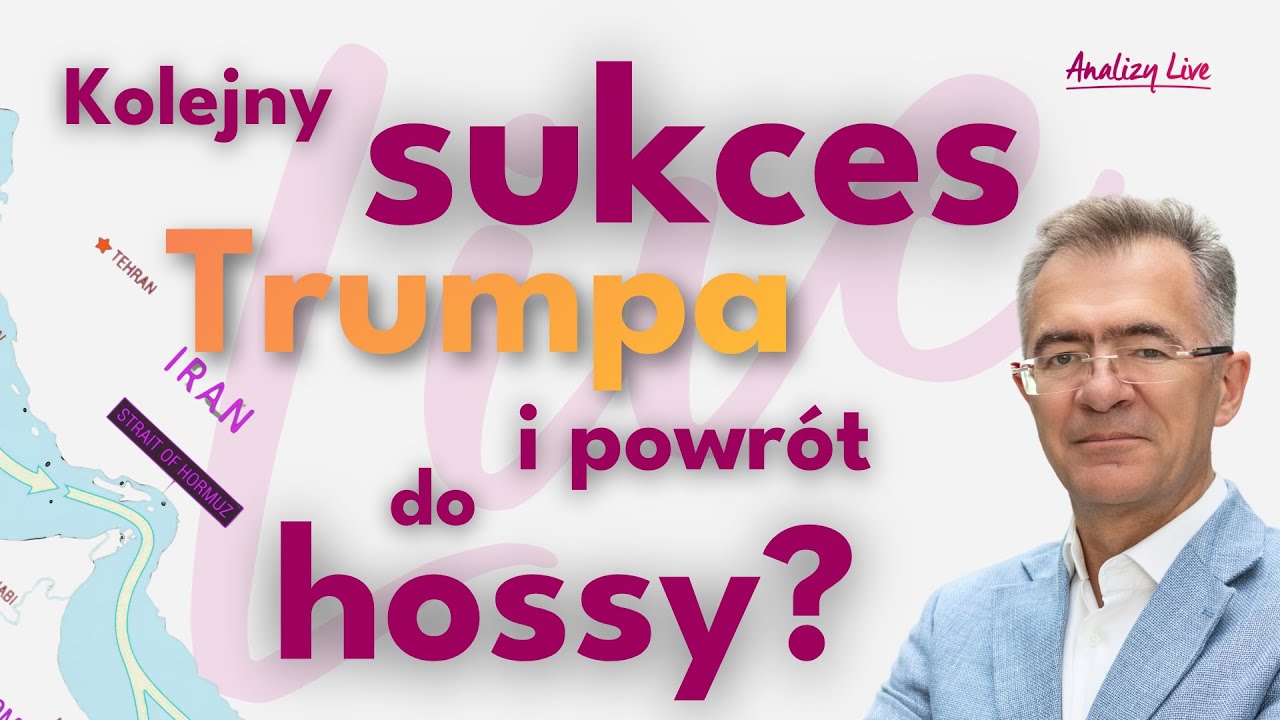 Rozejm, ropa, giełdy i Trump. Czy hossa wraca? | M. Jagodziński, Mount TFI | Analizy LIVE, 9.04.2026