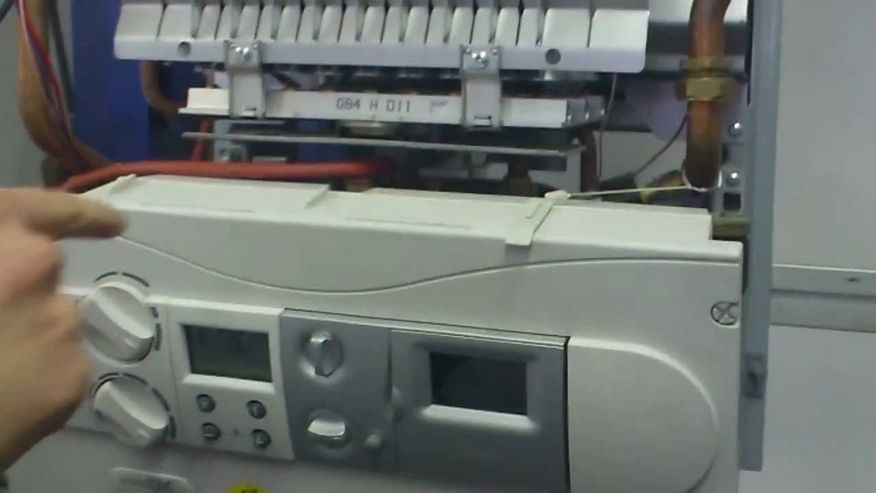 Vaillant-Therme Einstellung