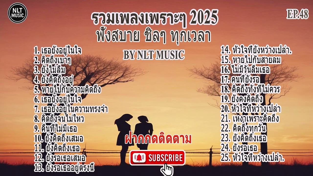 รวมเพลงเพราะๆ ฟังสบายๆ ฟังแบบชิลๆ EP48 By NLT MUSIC