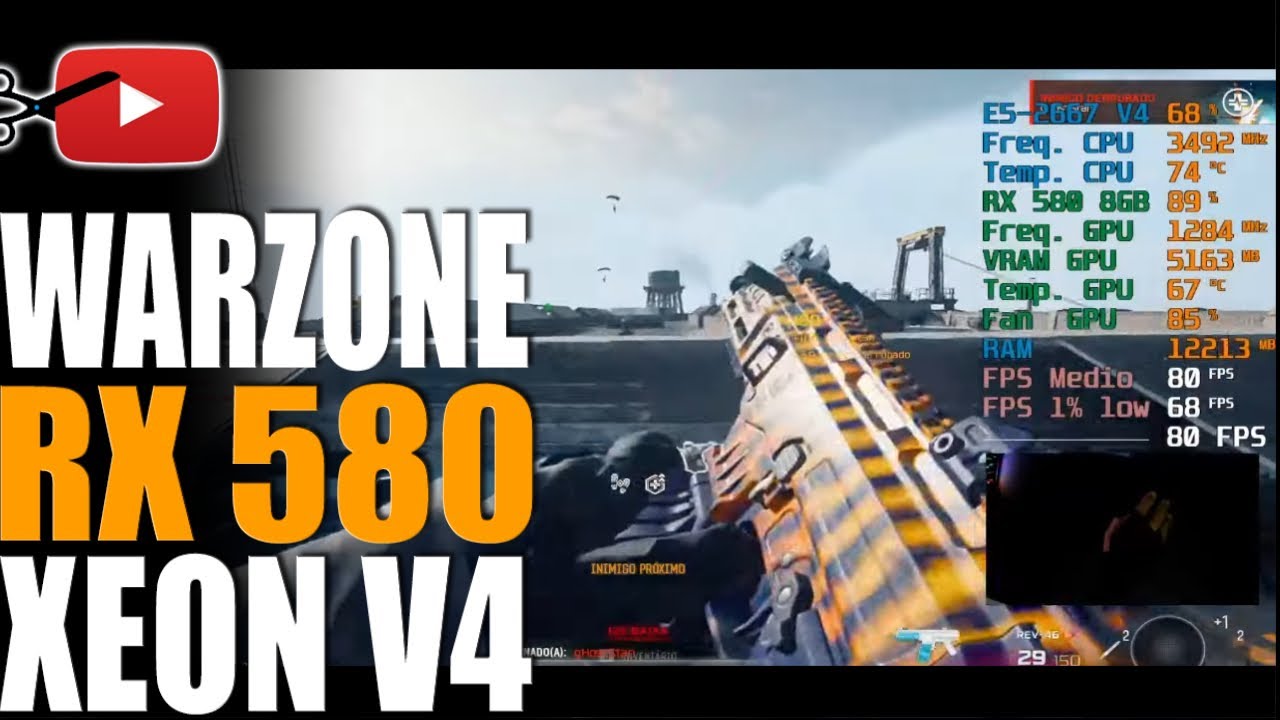 🔴 LIVE - WARZONE 5 | E5 2667 V4 + RX 580 8GB 2048 SP | MLLSE | XEON E5-2667 V4 | X99 | VERDANSK