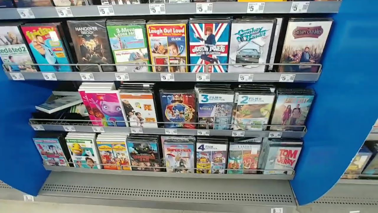 $5.00 Movies at Walmart - Jan. 2025