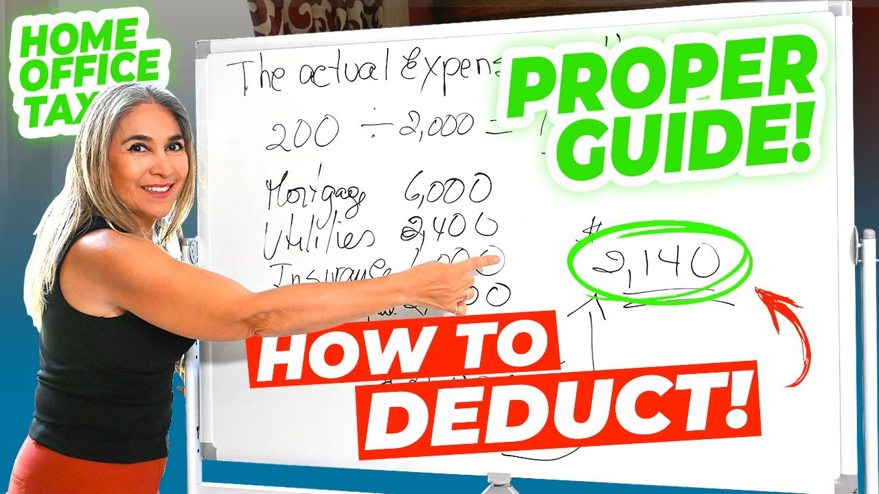 How To Write Off Your Home Office in 2025!