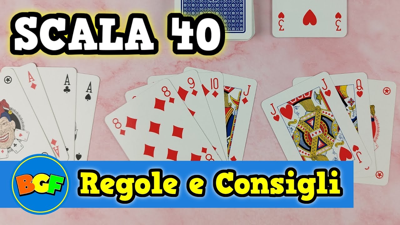 SCALA 40 | Gioco di Carte nato dal Ramino | Tutorial 162 Come si gioca