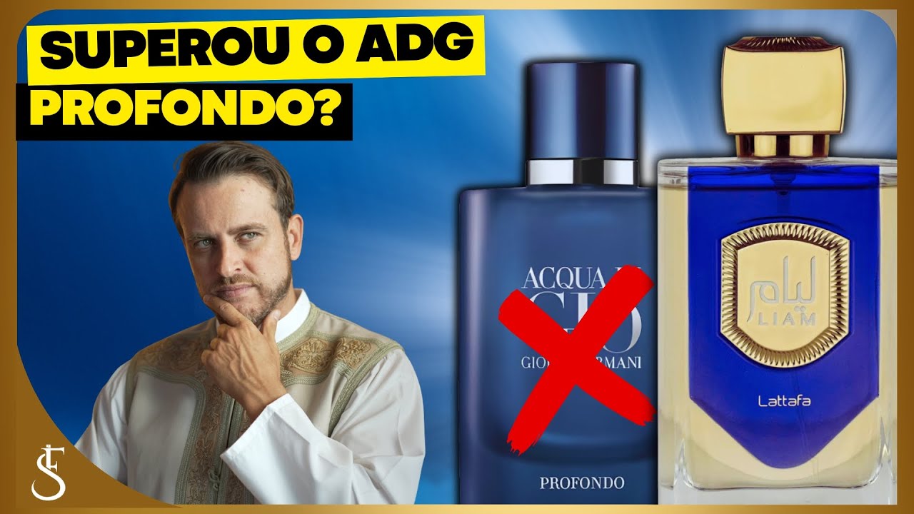LATTAFA LIAM BLUE SHINE | CLONE do ACQUA DI GIO PROFONDO! SERÁ? QUALIDADE ABSURDA #perfume