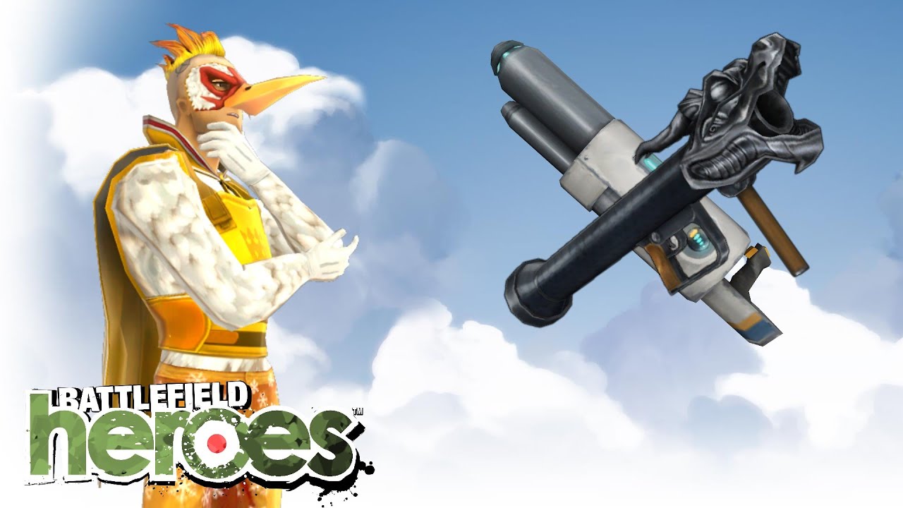Full retard setup! - Laser, Snowblower, Dragon Fire - Battlefield Heroes - Retardtary %-)