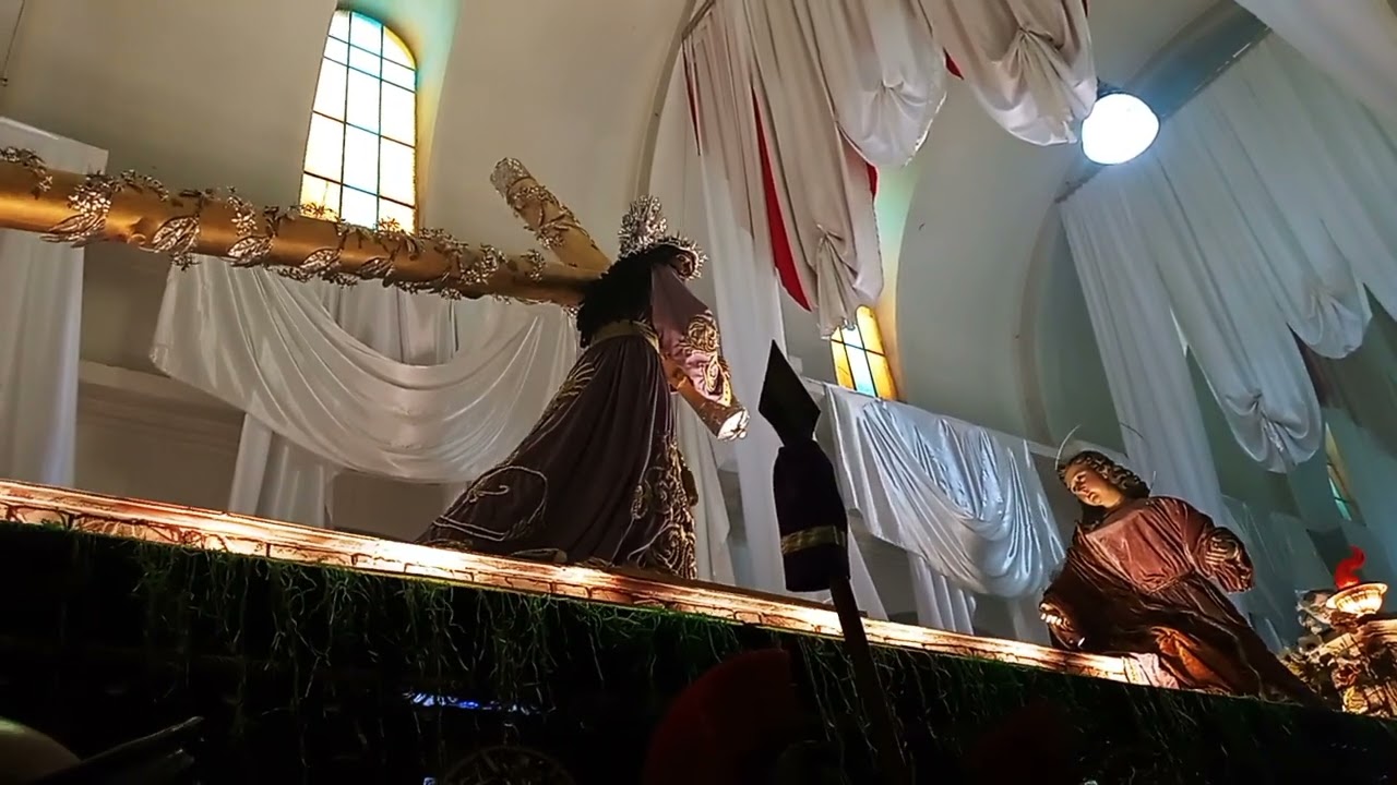 El Nazareno de Mixco (Victor Manuel Lara Gaitán) Jueves Santo, Mixco 2025.