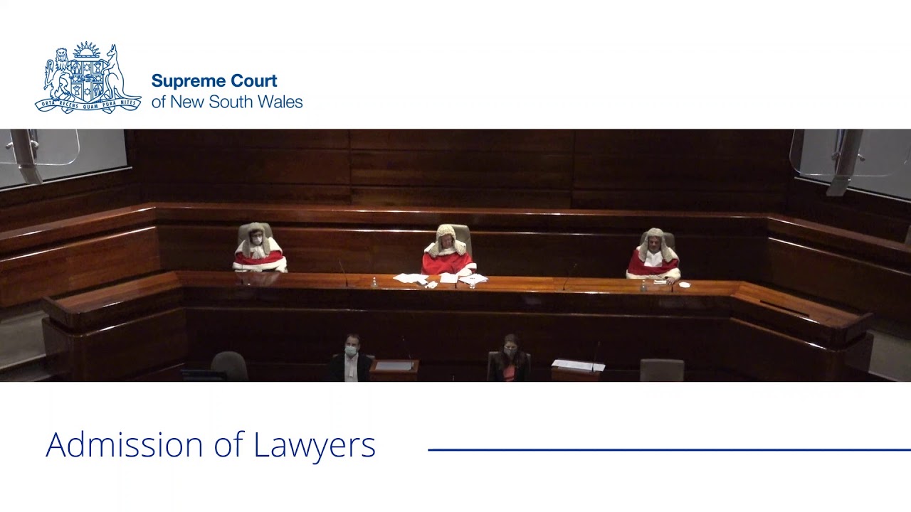 6 August 2021 (04:30 PM) - Admission of Lawyers