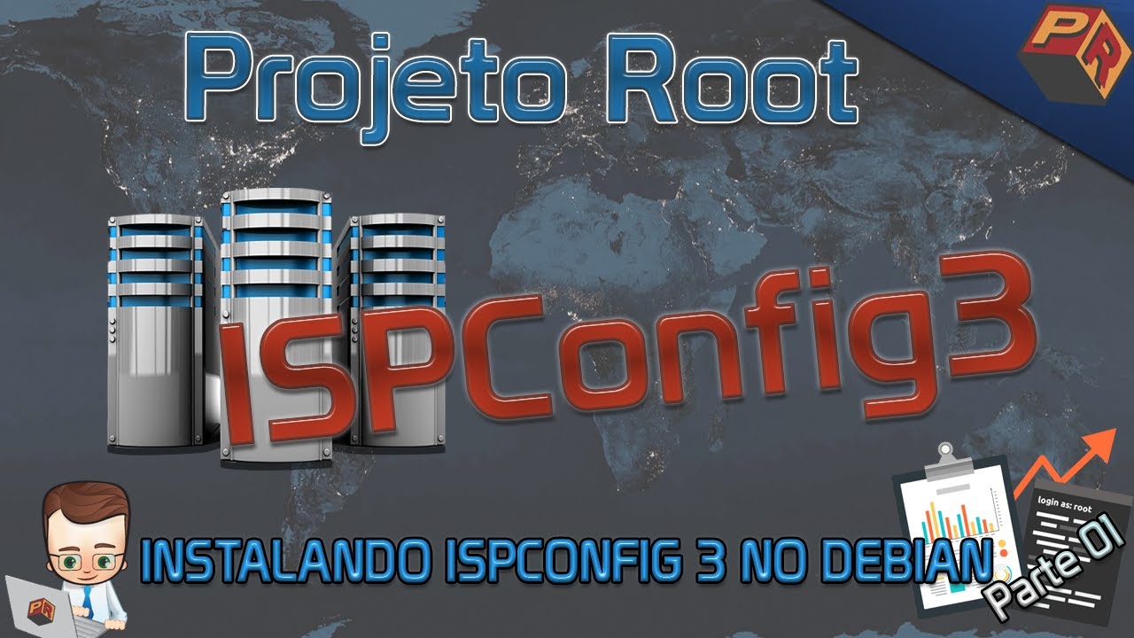 Instalando ISPConfig 3 no Debian - Parte 01