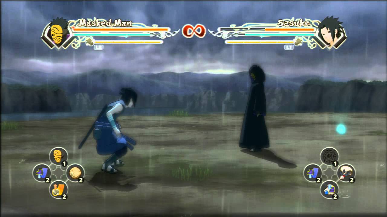 Naruto Generations: Masked Man's (Obito's) Moveset