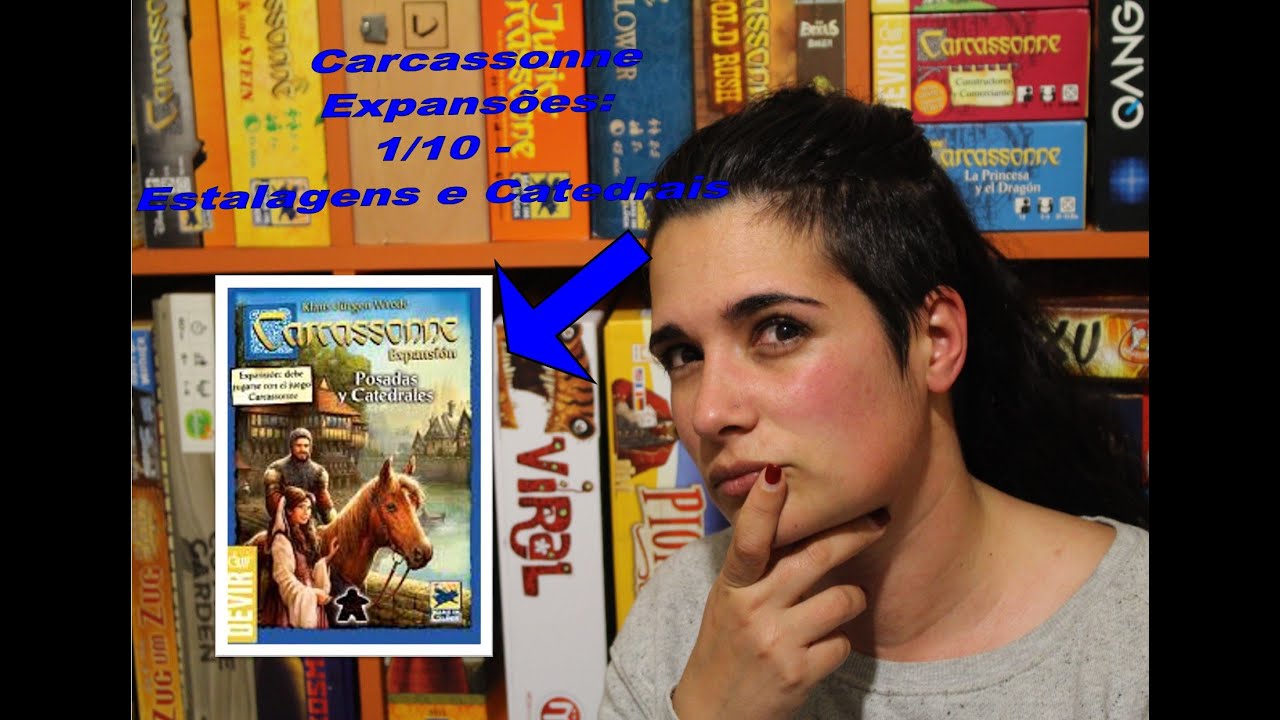 Na Mira: 10 Expansões de Carcassonne: 1/10 Estalagens e Catedrais