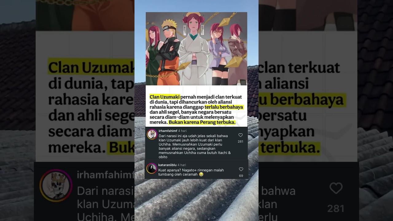 CLAN DIKENAL DENGAN CHAKRA YANG BANYAK & FUINJUTSU