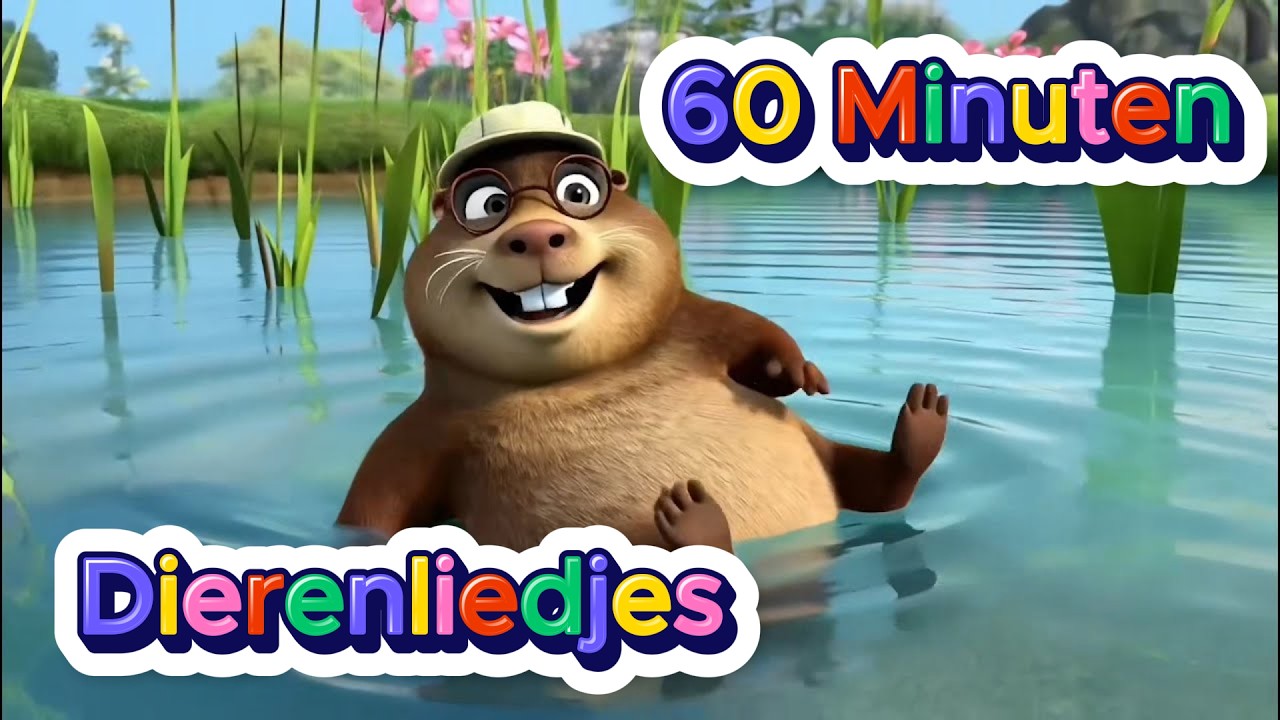 Capybara lied🦫 | Vrolijke Kinderliedjes en Dierenliedjes met de Capybaradans – 60 Min Muziek